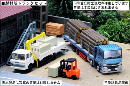 Tomytec Sawmill Truck Set - Limited Edition Diorama Supplies from The Truck Collection- Japan Figure Store - #1 Bring To You The Best Japanese Goods