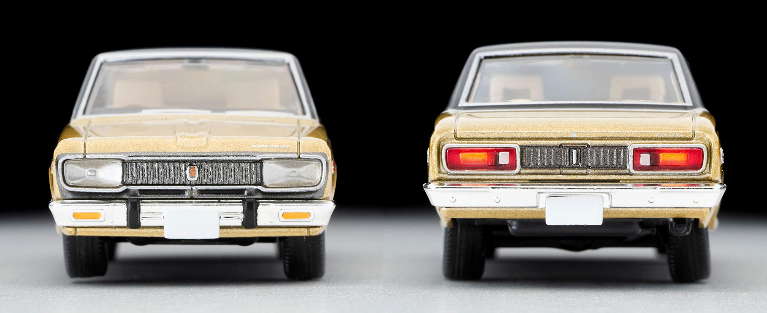 Tomytec LV-192b Tomica Limited Vintage 1/64 Toyopet Crown Hardtop Super Deluxe 70 Year Gold / Black- Japan Figure Store - #1 Bring To You The Best Japanese Goods