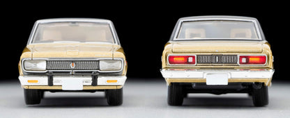 Tomytec LV-192b Tomica Limited Vintage 1/64 Toyopet Crown Hardtop Super Deluxe 70 Year Gold / Black- Japan Figure Store - #1 Bring To You The Best Japanese Goods