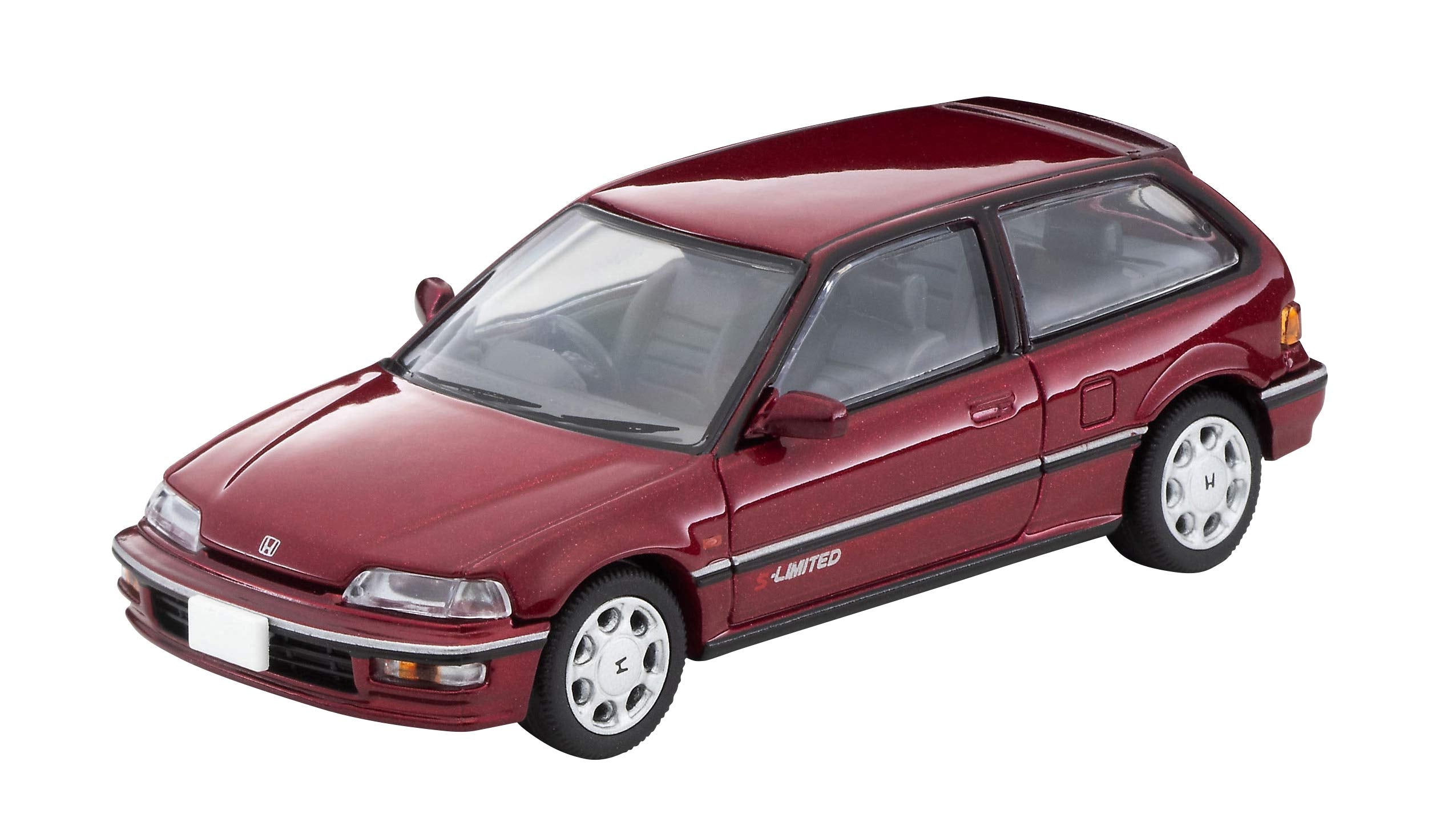 Tomytec Lv-N207b Tomica Limited Vintage 1/64 Honda Civic 25X S-Limited Red Metallic Car Toys- Japan Figure Store - #1 Bring To You The Best Japanese Goods