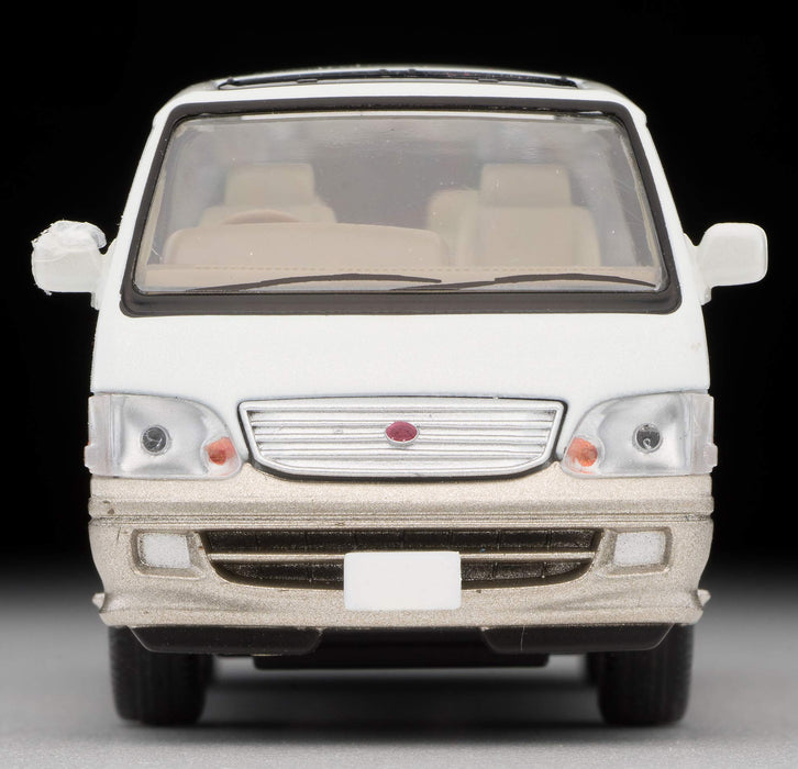 Tomytec Lv-N216a Tomica Limited Vintage Neo Toyota Hiace Wagon Living Saloon Ex 2002 White/Beige 1/64- Japan Figure Store - #1 Bring To You The Best Japanese Goods