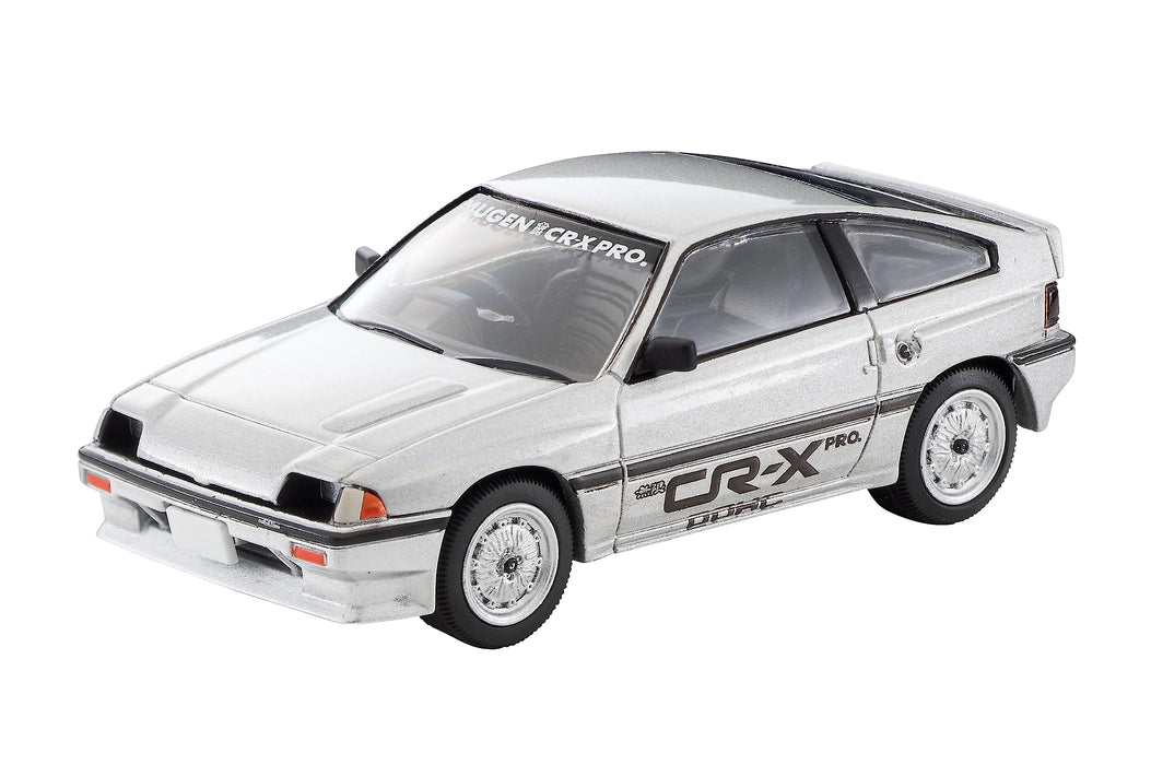 Tomytec Honda Ballard Sport CR-X Mugen 1/64 LV-N303A - Silver Late Model- Japan Figure Store - #1 Bring To You The Best Japanese Goods
