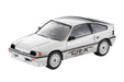 Tomytec Honda Ballard Sport CR-X Mugen 1/64 LV-N303A - Silver Late Model- Japan Figure Store - #1 Bring To You The Best Japanese Goods