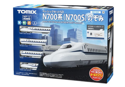 Tomytec Tomix N Gauge Basic Set Sd N700 Nozomi 90182 White- Japan Figure Store - #1 Bring To You The Best Japanese Goods