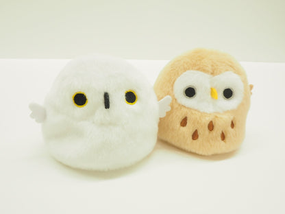 SAN-EI 092151 Tori-Dango Plush Doll Shiro Fukuro White Owl Tjn- Japan Figure Store - #1 Bring To You The Best Japanese Goods