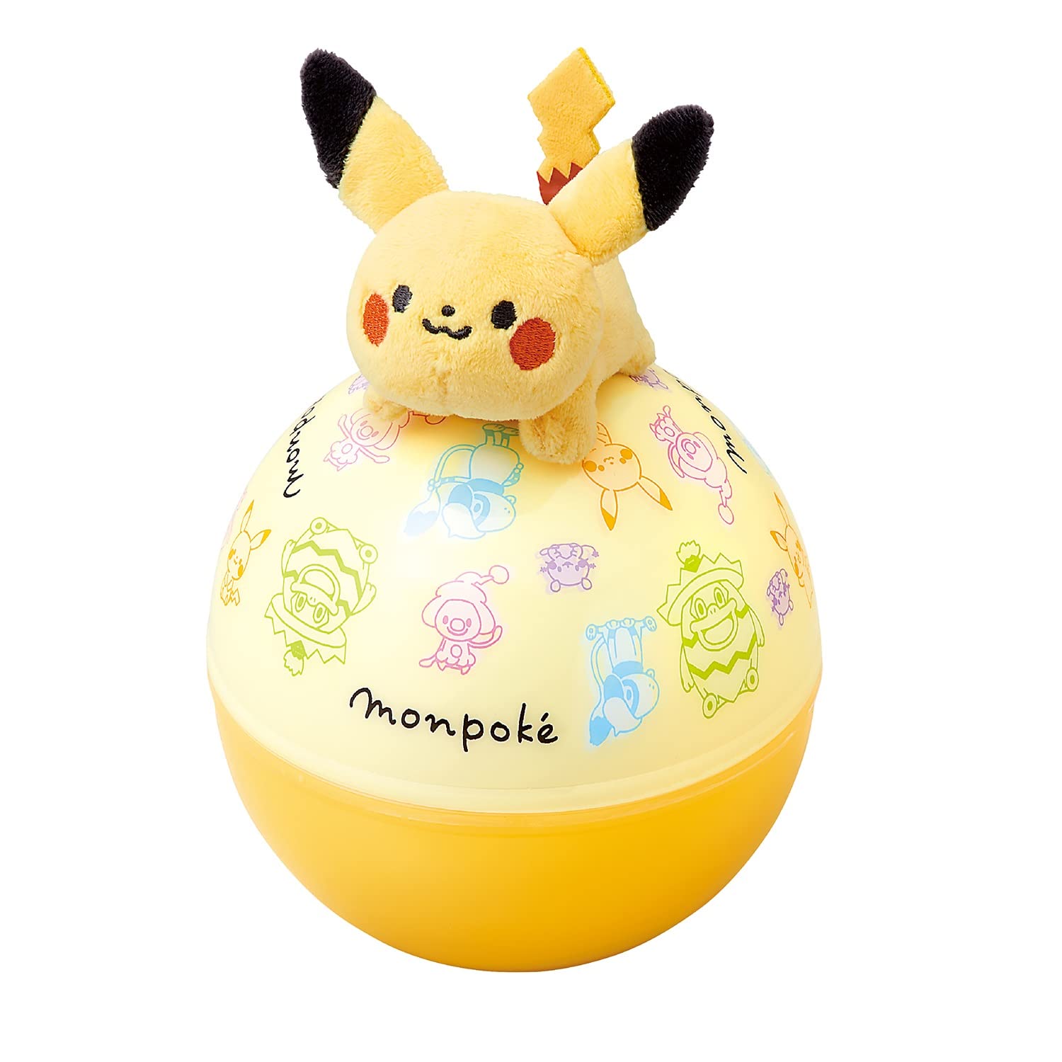 Toyroyal Mompoke Lowry Chime Pikachu Pokemon Rising Baby Doll Rattle Removable Hand Washable Japan- Japan Figure Store - #1 Bring To You The Best Japanese Goods