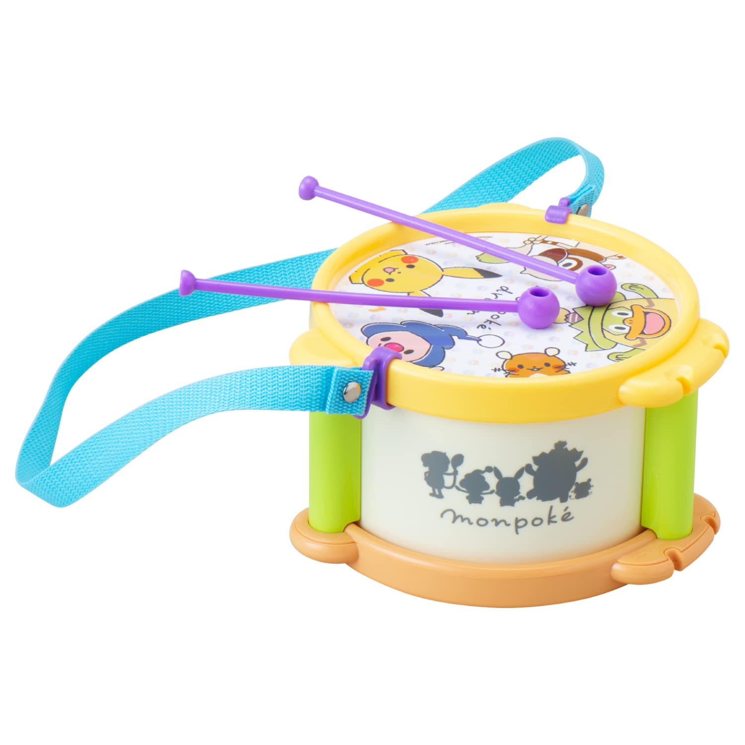 Toyroyal Monpoke Drum Kids Pitch Pikachu Charcter- Japan Figure Store - #1 Bring To You The Best Japanese Goods