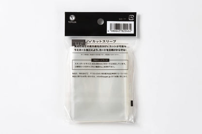 TOYGER Uv Cut Sleeves Transparent 100Pcs Card Sleeve- Japan Figure Store - #1 Bring To You The Best Japanese Goods