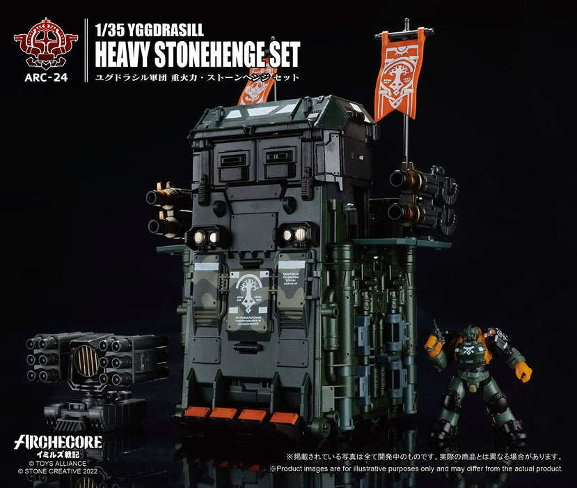 Toys Alliance Arc 24 Archecore Imils Senki 1/35 Scale Yggdrasil Corps Heavy Stonehenge Set- Japan Figure Store - #1 Bring To You The Best Japanese Goods