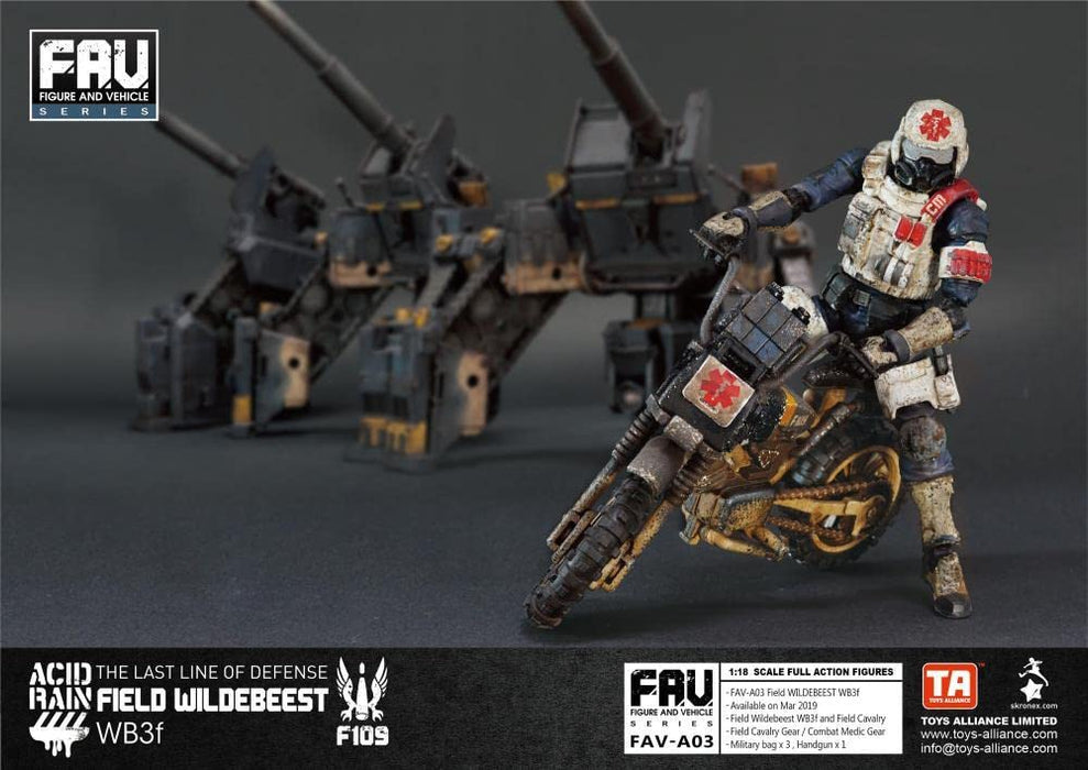 Toys Alliance Japan Acid Rain Fav A03 Wild Beast Wb3F 1/18 Scale Action Figure- Japan Figure Store - #1 Bring To You The Best Japanese Goods