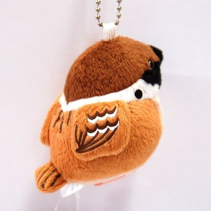 Tst Advance Chitamakko Sparrow Keychain Japanese Stuffed Animal Keychains- Japan Figure Store - #1 Bring To You The Best Japanese Goods