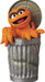MEDICOM Udf Sesame Street Series 2 Oscar The Grouch The Original Orange Fur Ver. Figure- Japan Figure Store - #1 Bring To You The Best Japanese Goods