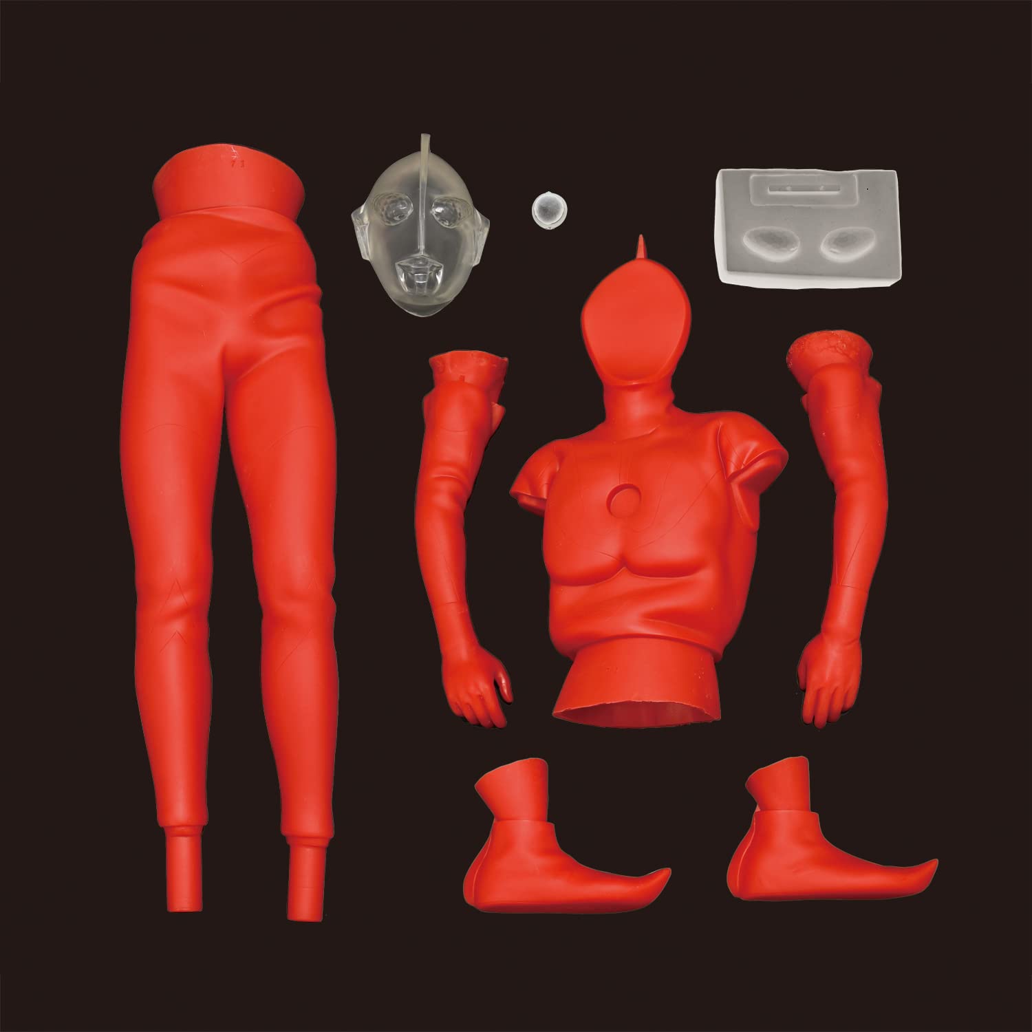 Ultraman (B Type) / Mega Soft Vinyl Kit Reprint Non-Scale Height Approx 45Cm Soft Vinyl Unpainted Assembly Kit 4571587310616- Japan Figure Store - #1 Bring To You The Best Japanese Goods