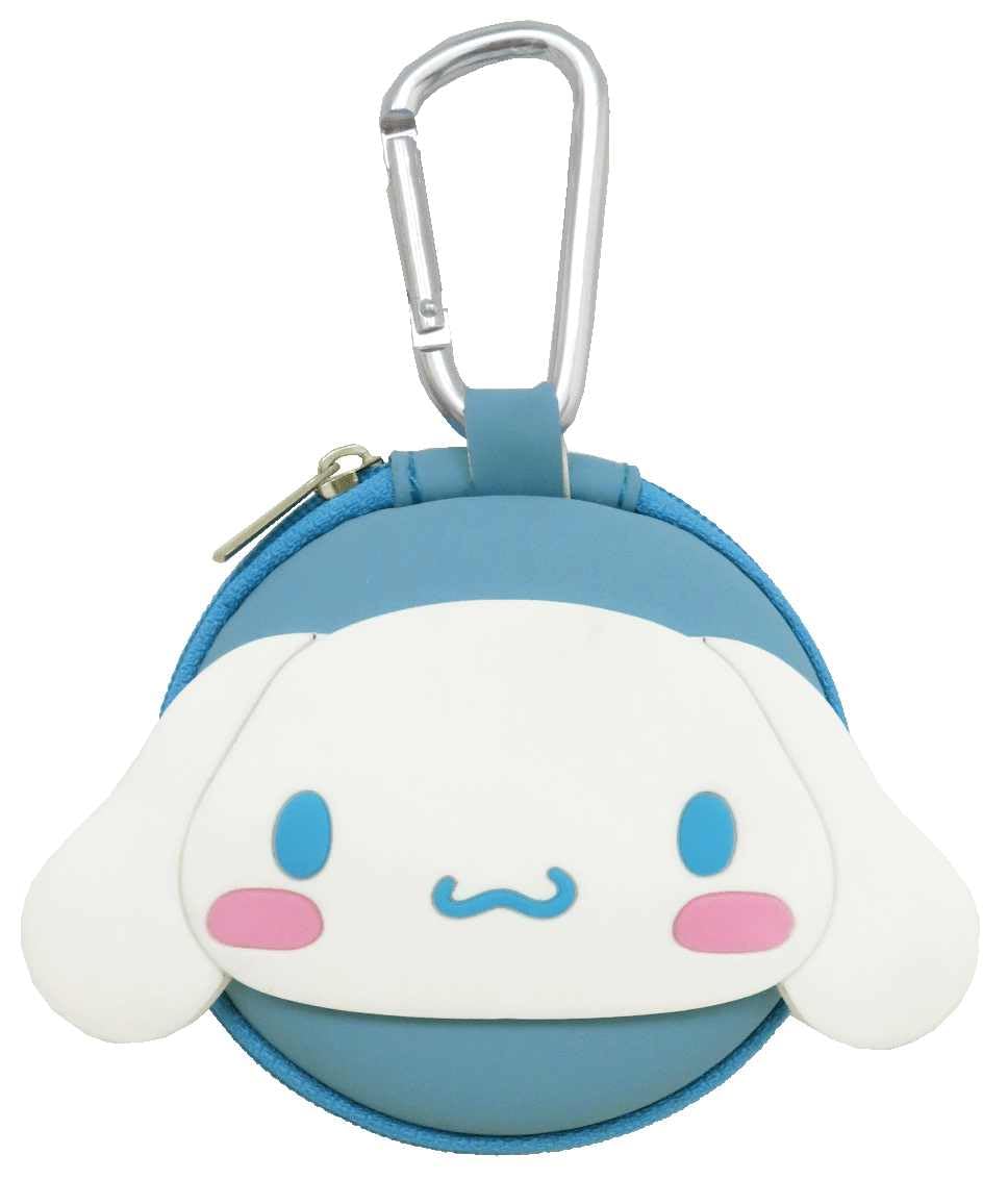 Unique Japan Round Accessory Case Sr-0065Cr Cinnamoroll- Japan Figure Store - #1 Bring To You The Best Japanese Goods