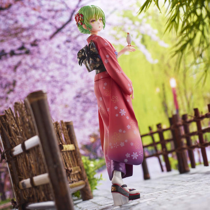 Union Creative Momoko Illustration En-Chan (Kimono) Non-Scale Pvc Abs Painted Finished Figure- Japan Figure Store - #1 Bring To You The Best Japanese Goods