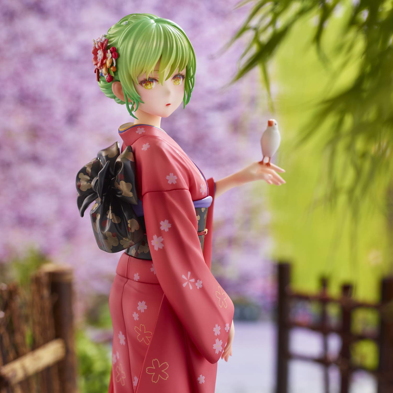 Union Creative Momoko Illustration En-Chan (Kimono) Non-Scale Pvc Abs Painted Finished Figure- Japan Figure Store - #1 Bring To You The Best Japanese Goods