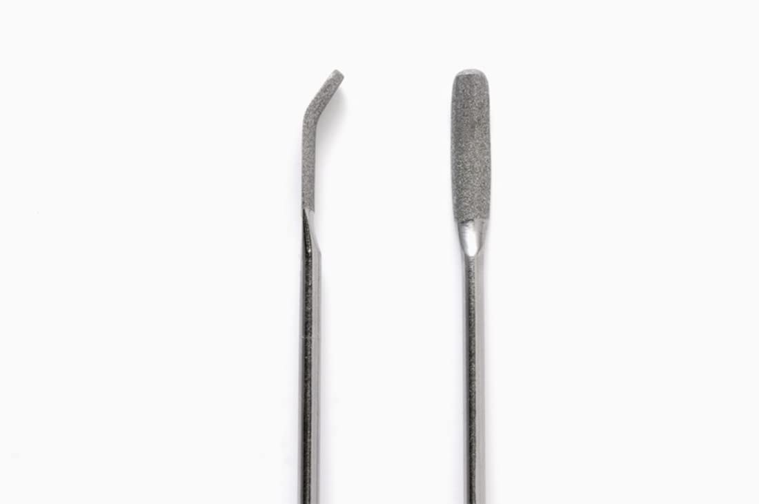 WAVE Special Shape Diamond File Half Round, Curved End- Japan Figure Store - #1 Bring To You The Best Japanese Goods