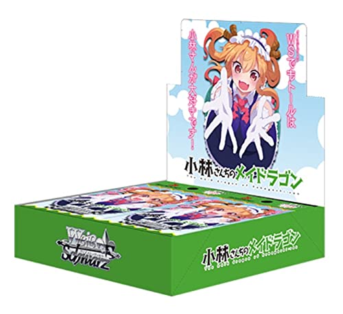 Weiss Schwarz Booster Box Miss Kobayashi&S Dragon Maid Box- Japan Figure Store - #1 Bring To You The Best Japanese Goods