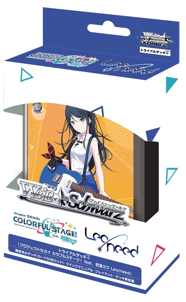 Bushiroad Project Sekai Colorful Stage! Hatsune Miku Leo/Need Weiss Schwarz Trial Deck Plus- Japan Figure Store - #1 Bring To You The Best Japanese Goods