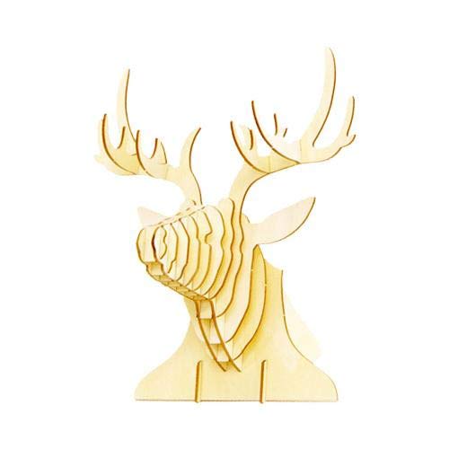 A-ZONE Wooden Art Ki-Gu-Mi Deer Wall Decoration- Japan Figure Store - #1 Bring To You The Best Japanese Goods