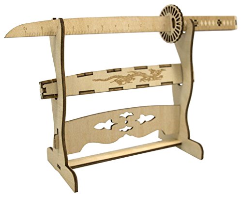 A-ZONE Wooden Art Ki-Gu-Mi Japanese Sword- Japan Figure Store - #1 Bring To You The Best Japanese Goods