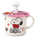 YAMAKA Peanuts Snoopy Mug With Cup Cover Love- Japan Figure Store - #1 Bring To You The Best Japanese Goods