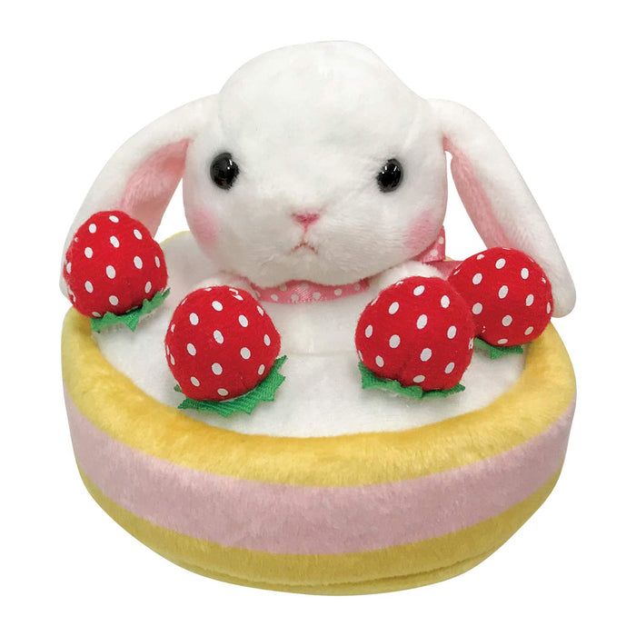 KAWADA Yf-025 Yume Fuwa Town Plush Doll Strawberry Cake & Cafeteria Set- Japan Figure Store - #1 Bring To You The Best Japanese Goods