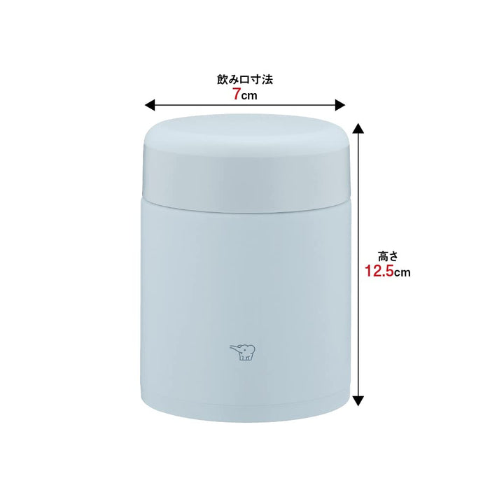 Zojirushi Stainless Steel Insulated Soup Jar Lunch Jar Seamless 400Ml Ice Gray Sw-Ka40-Hl- Japan Figure Store - #1 Bring To You The Best Japanese Goods