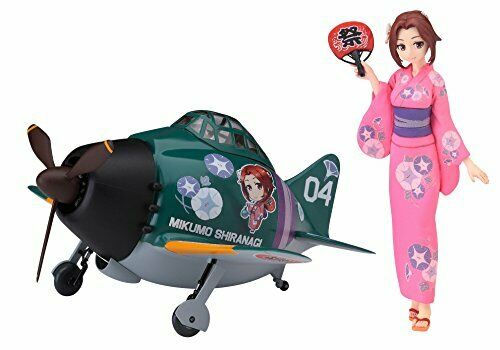 1/20 Egg Girls Collection No.04 'siranagi Sakura' W/egg Plane Zero Fighter